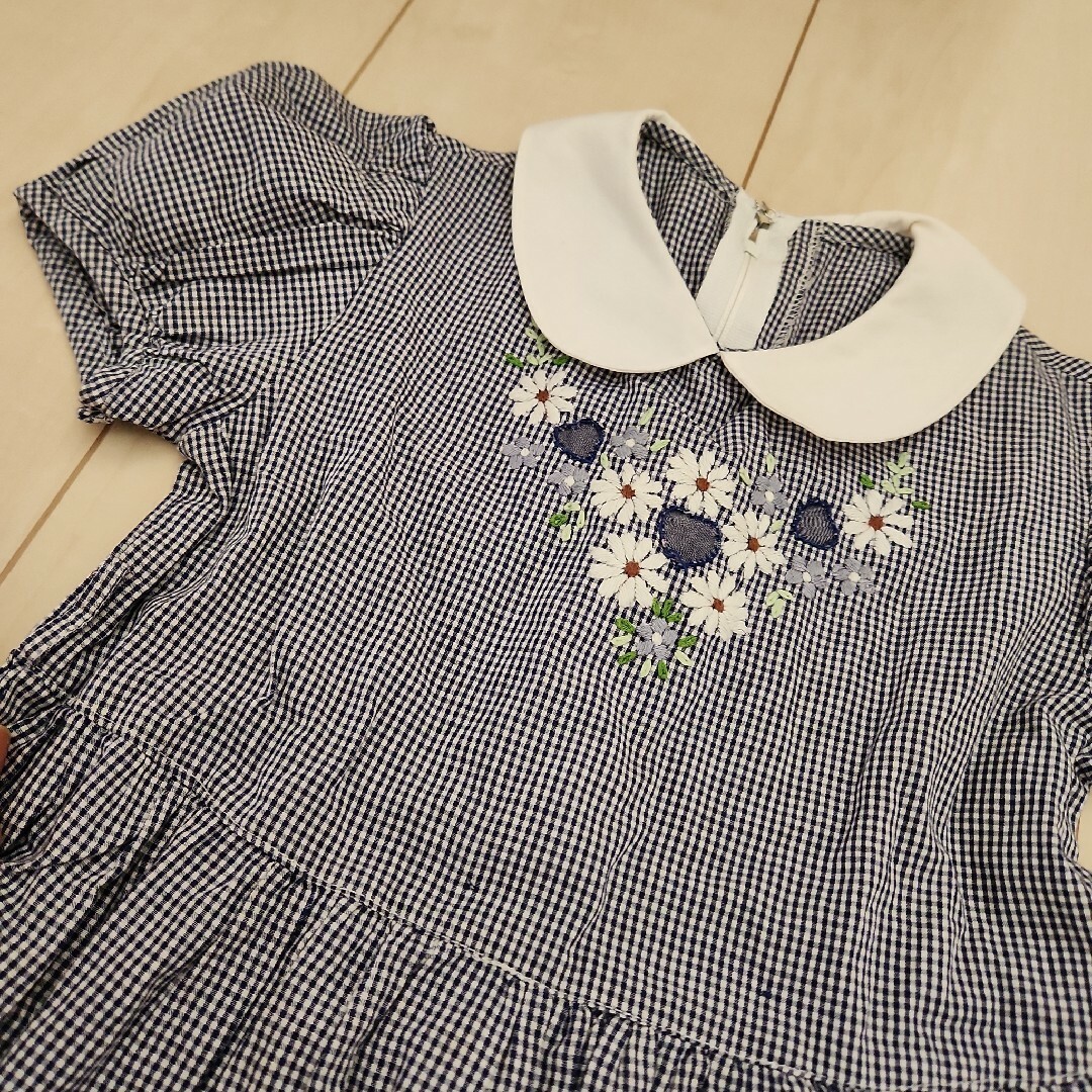 おめかし用ワンピース120 キッズ/ベビー/マタニティのキッズ服女の子用(90cm~)(ワンピース)の商品写真