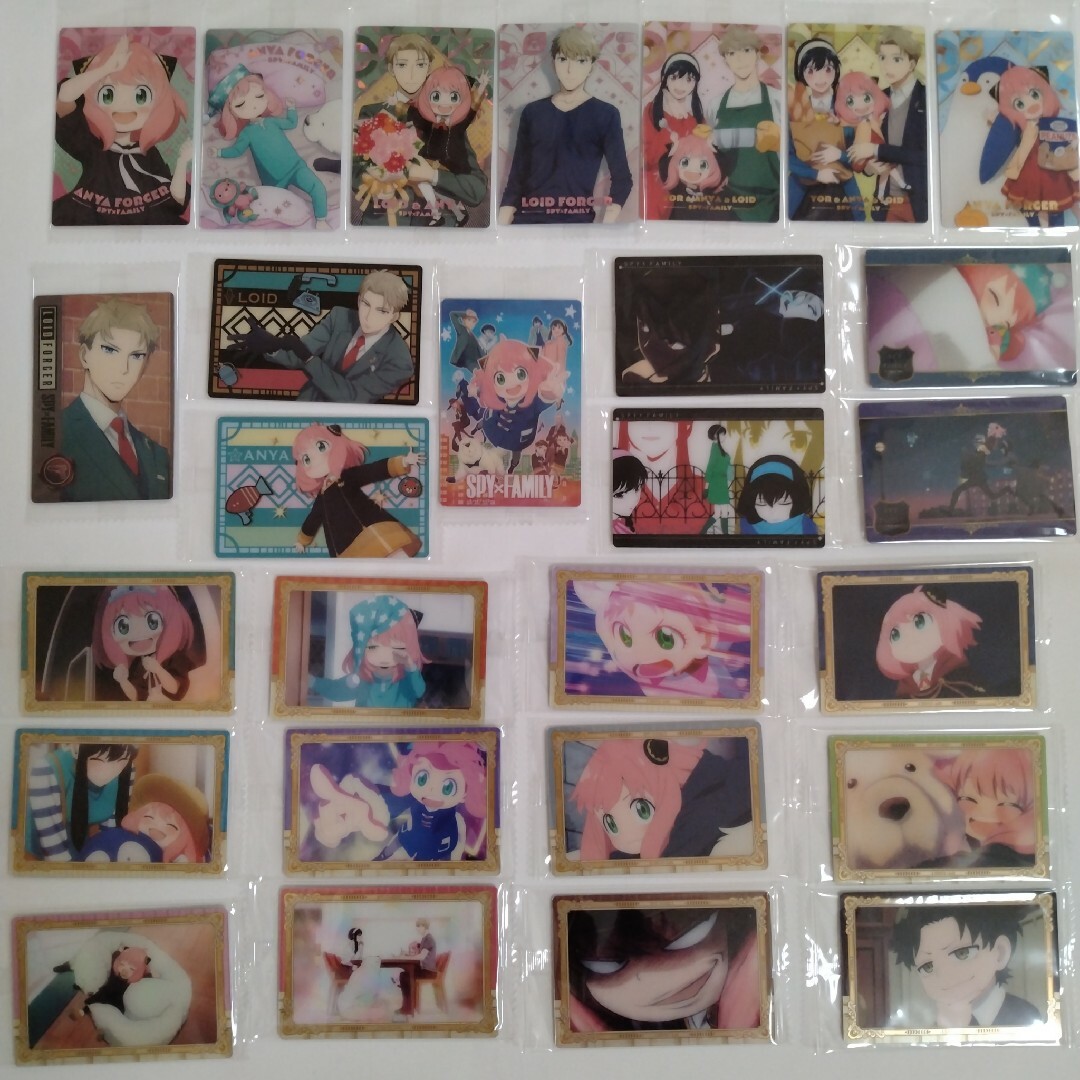 SPY×FAMILY スパイファミリー ウエハース 2  カード フル コンプ エンタメ/ホビーのアニメグッズ(カード)の商品写真