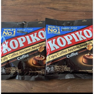韓国　コピコKOPIKO コーヒーキャンディー75g×２袋(菓子/デザート)