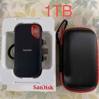 サンディスク(SanDisk)のSanDisk ポータブルSSD 1TB(PC周辺機器)