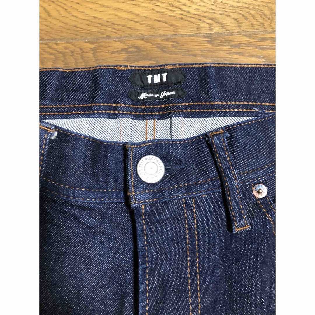 TMT(ティーエムティー)のTMT リジット テーパード デニム XL メンズのパンツ(デニム/ジーンズ)の商品写真