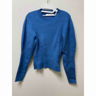 マウジー(moussy)の【moussy】PUFF SLEEVE KNIT トップス(ニット/セーター)