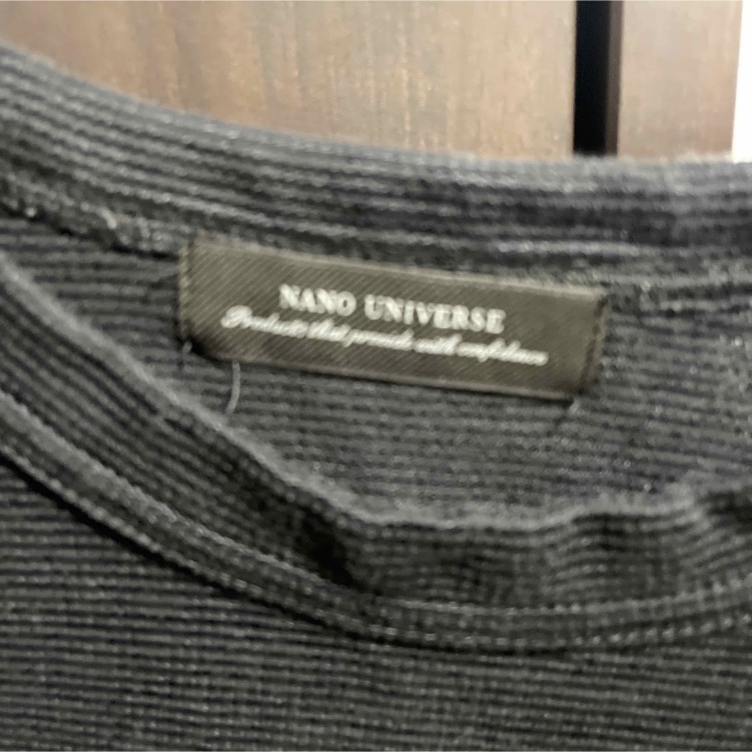 nano・universe(ナノユニバース)の送料込❗️ナノユニバース　ワッフル生地　カットソー　Tシャツ　ビッグシルエット メンズのトップス(Tシャツ/カットソー(半袖/袖なし))の商品写真