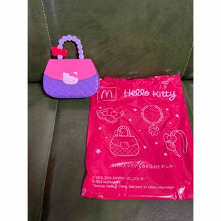 サンリオ(サンリオ)のマクドナルド ハッピーセット サンリオ キティちゃん リボンメモ付きハンドバッグ(キャラクターグッズ)