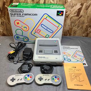 ニンテンドウ(任天堂)の【N①1530】ニンテンドー スーパーファミコン本体Nintendo 任天堂 (家庭用ゲーム機本体)