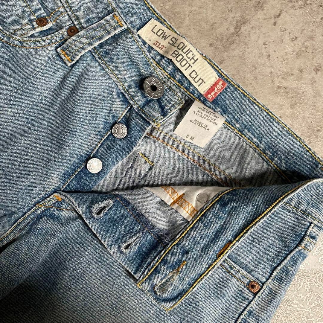 Levi's(リーバイス)の00s Levi's 513 LOW SLOUCH ブーツカットデニム グランジ メンズのパンツ(デニム/ジーンズ)の商品写真