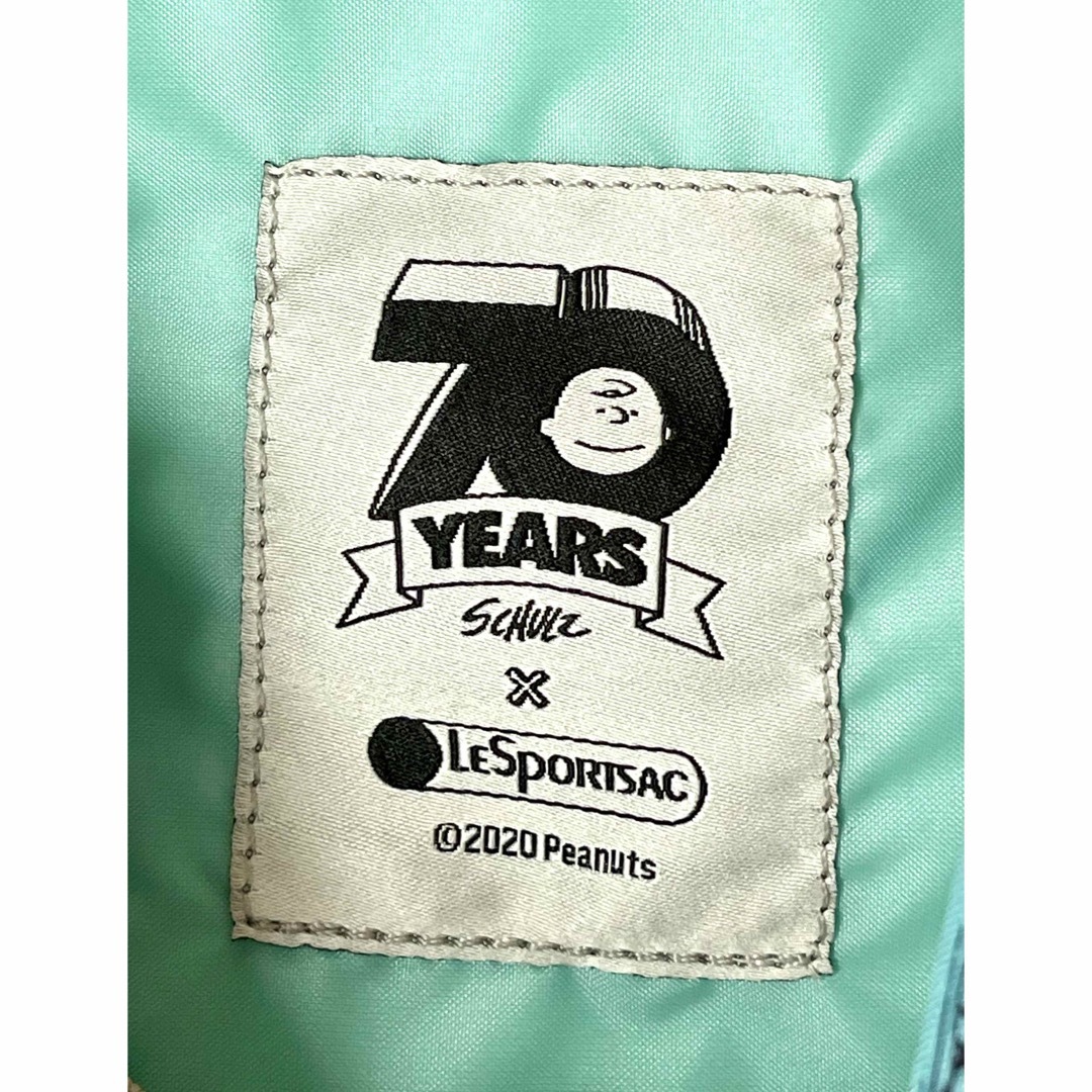 LeSportsac(レスポートサック)のレスポートサック ×ピーナッツ　70周年記念柄　ラージレクタンギュラーポーチ レディースのファッション小物(ポーチ)の商品写真