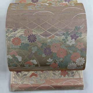 袋帯 美品 秀品 六通 正絹 【中古】(帯)