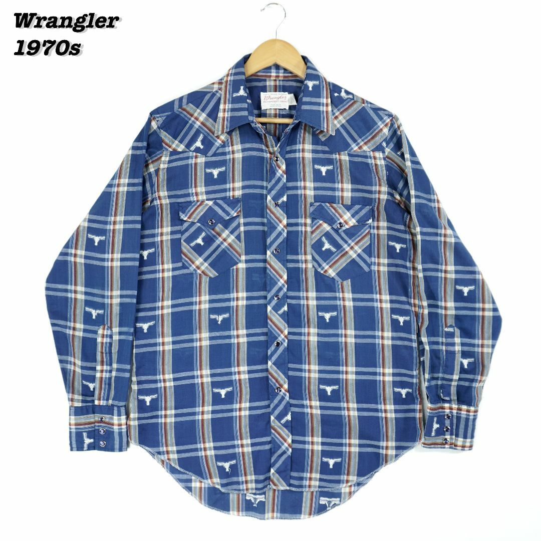 Wrangler(ラングラー)のWrangler Western Shirts 70s 16-34 SH2201 メンズのトップス(シャツ)の商品写真
