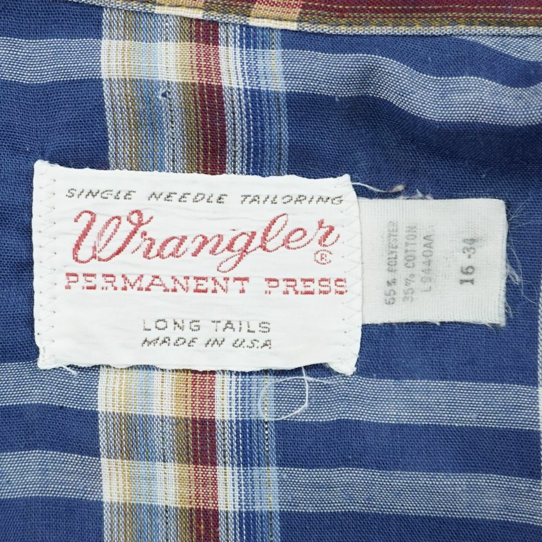 Wrangler(ラングラー)のWrangler Western Shirts 70s 16-34 SH2201 メンズのトップス(シャツ)の商品写真