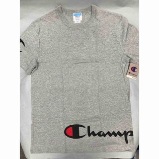 チャンピオン(Champion)の【新品未使用】CHAMPIONメンズ半袖コットン丸首Tシャツ M グレー(Tシャツ/カットソー(半袖/袖なし))