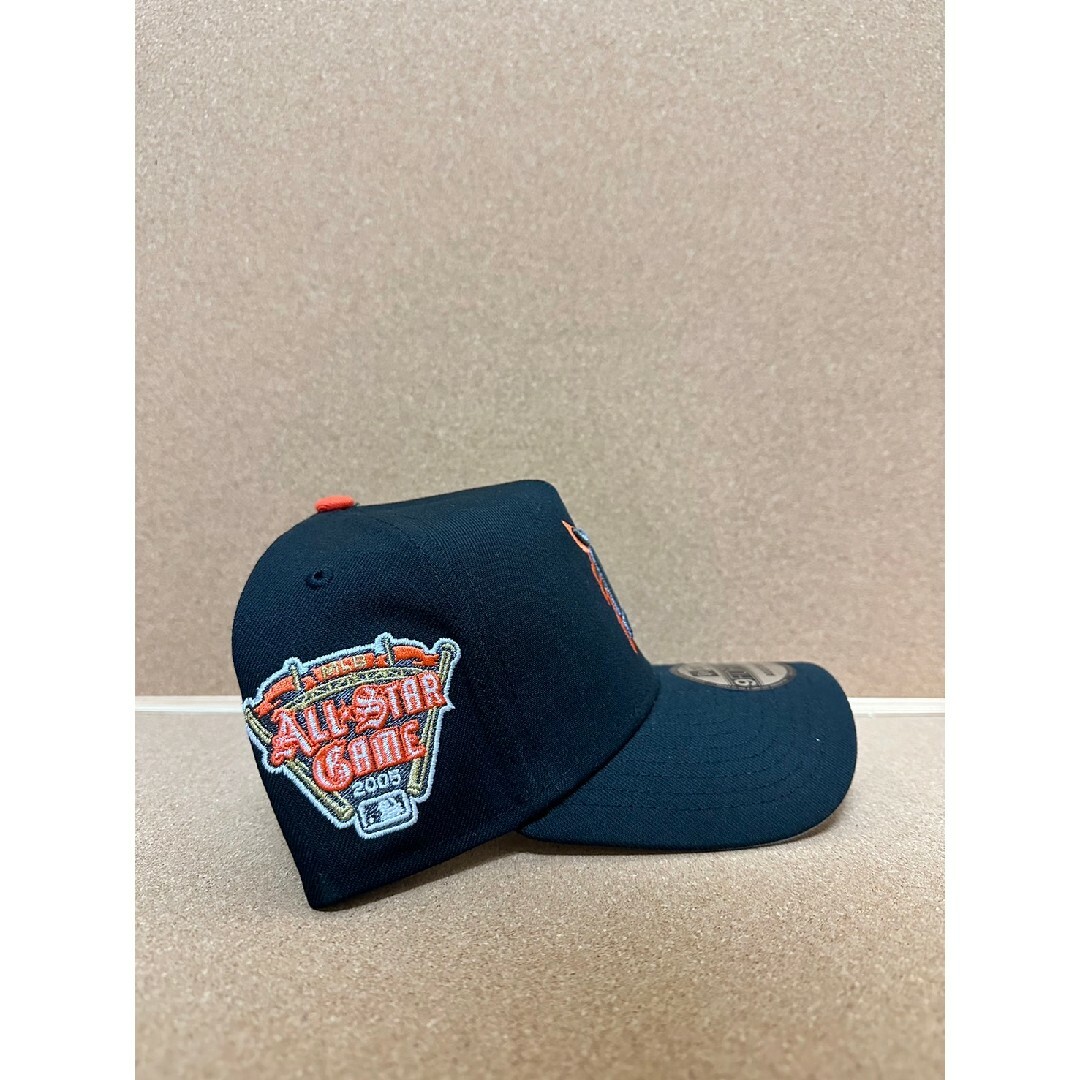 NEW ERA(ニューエラー)のニューエラ デトロイトタイガース 9forty A-FRAME ブラックカラー メンズの帽子(キャップ)の商品写真