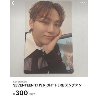 セブンティーン(SEVENTEEN)のSEVENTEEN 17 IS RIGHT HERE ジョシュア(アイドルグッズ)