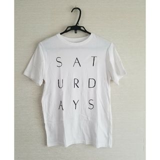 サタデーズサーフニューヨークシティー(SATURDAYS SURF NYC)のSATURDAYS半袖Tシャツ☆半袖Tシャツ☆大人気☆送料無料☆送料込み☆(Tシャツ/カットソー(半袖/袖なし))