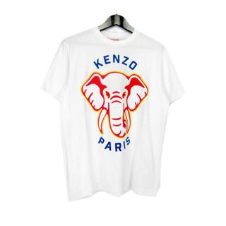 ケンゾー(KENZO)のケンゾー KENZO ■ 【 KENZO ELEPHANT FE55TS1894SG 】 エレファント プリント 半袖 Tシャツ　32905(Tシャツ/カットソー(半袖/袖なし))