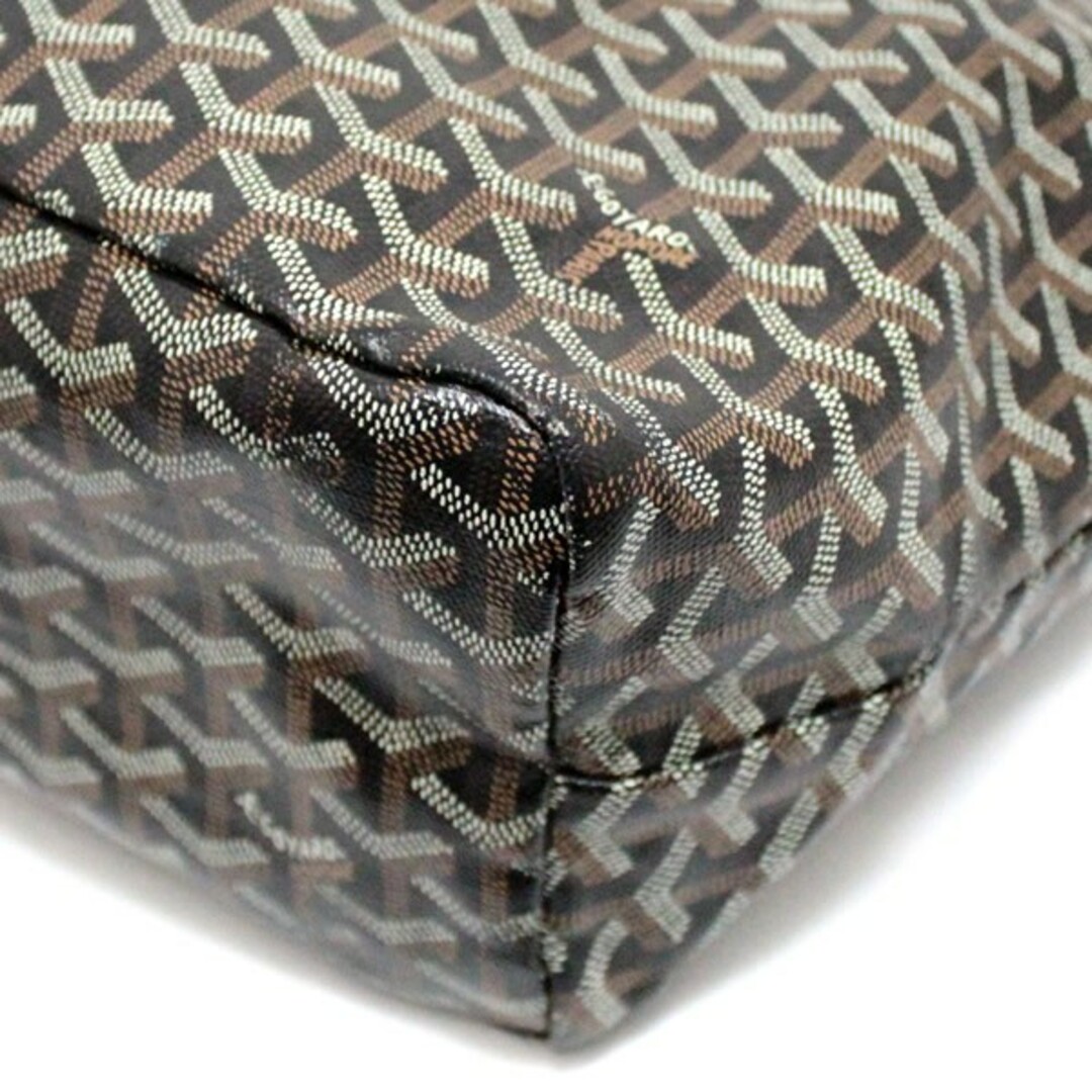 GOYARD(ゴヤール)のゴヤール GOYARD サンルイPM トートバッグ 黒 ゴヤールキャンバス 【65017】 メンズのバッグ(トートバッグ)の商品写真