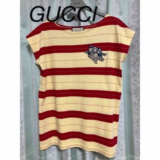 グッチ(Gucci)のGUCCIトップス　プルオーバー　グッチTシャツ　ディズニー　ブタ　クリーム✨(Tシャツ(半袖/袖なし))