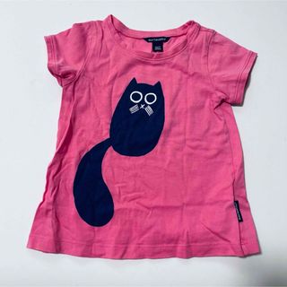 マリメッコ(marimekko)のレア　マリメッコ　猫　半袖　ワンピース　3y 98cm 95 100 (ワンピース)