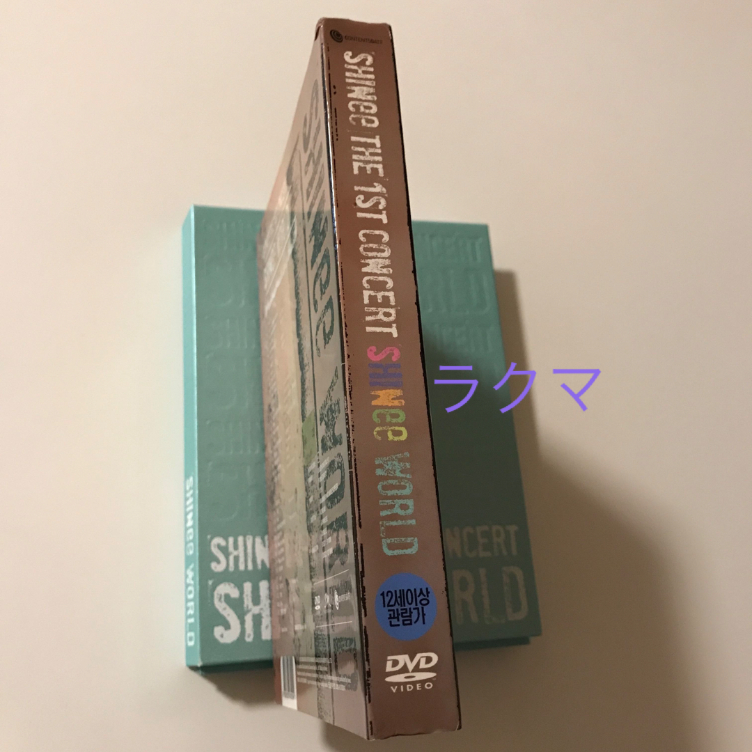 SHINee(シャイニー)のSHINee THE 1st CONCERT SHINee World DVD エンタメ/ホビーのDVD/ブルーレイ(アイドル)の商品写真