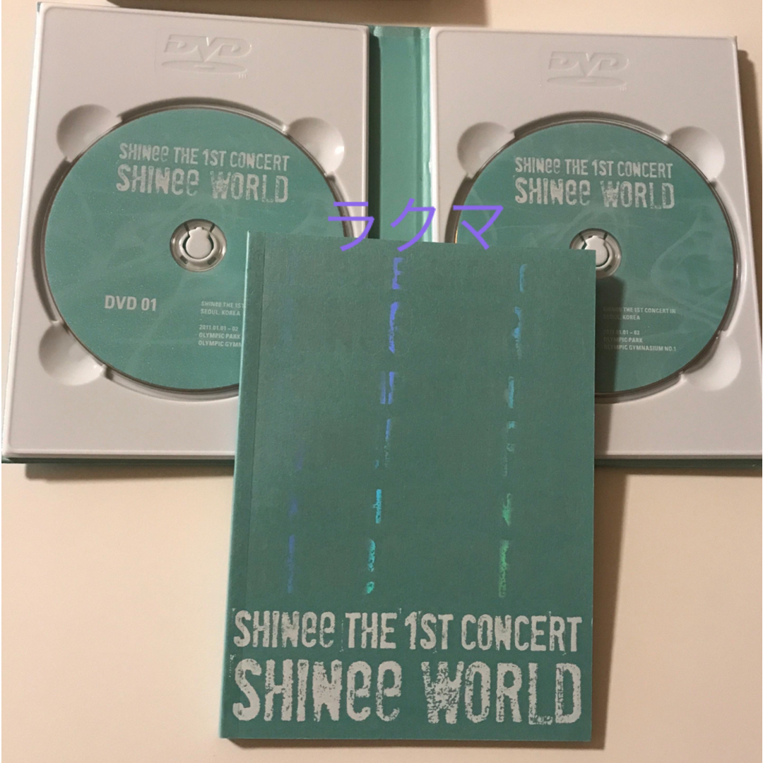 SHINee(シャイニー)のSHINee THE 1st CONCERT SHINee World DVD エンタメ/ホビーのDVD/ブルーレイ(アイドル)の商品写真