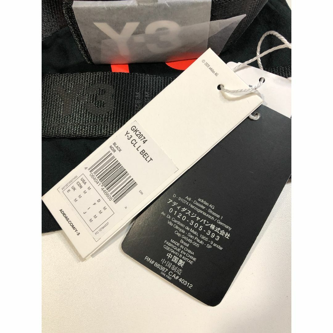 030510● 未使用 Y-3 CL L BELT ベルト ワイスリー メンズのファッション小物(ベルト)の商品写真