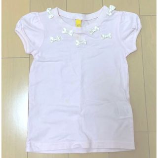 サニーランドスケープ(SunnyLandscape)のsunny landscape リボン付トップス100cm(Tシャツ/カットソー)