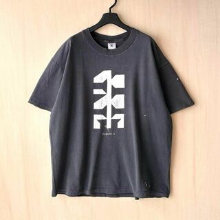 DELTA - 90s USA製古着　ヴィンテージ　ロゴTシャツ　マジシャン　両面プリント