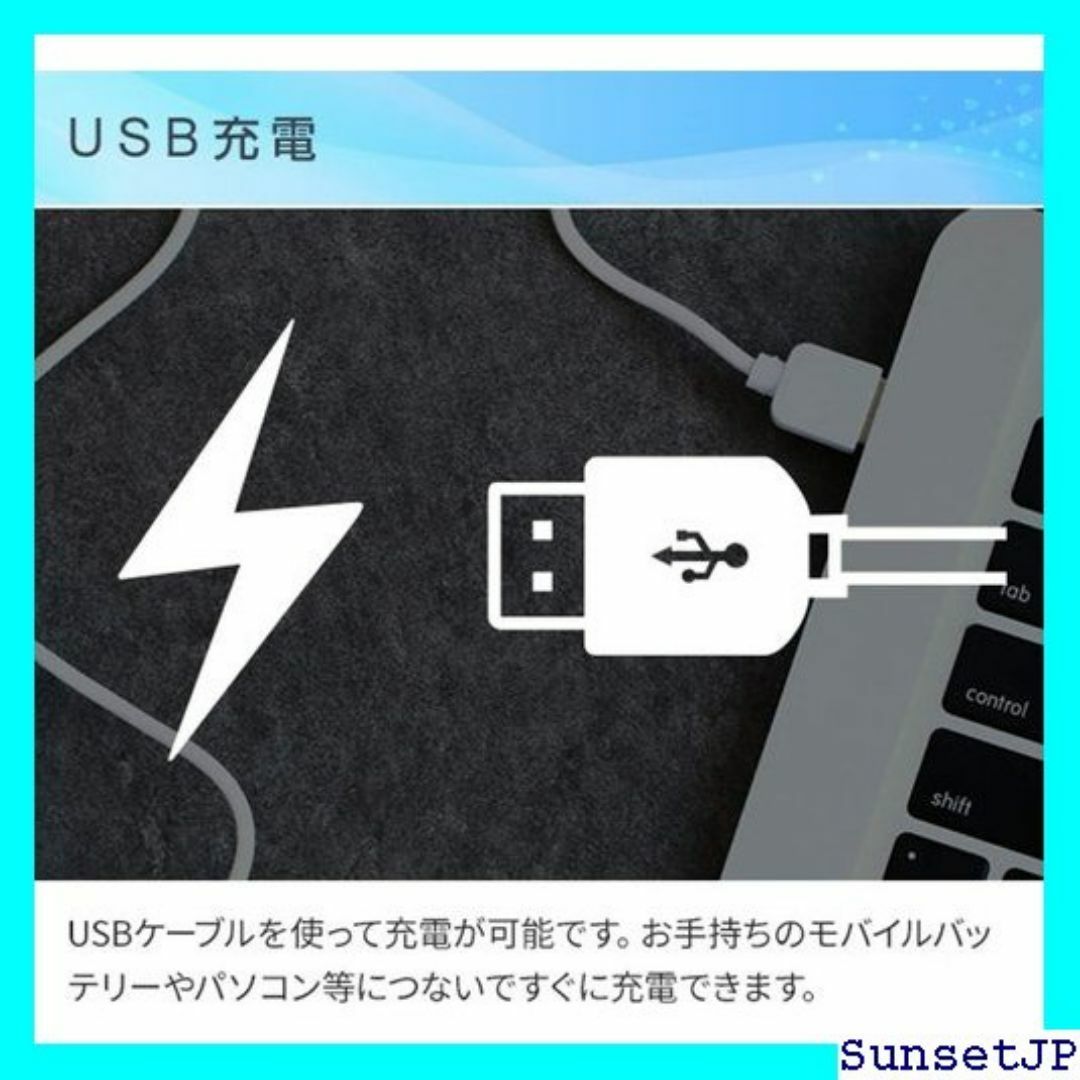 ☆未使用☆ 山善 ハンディファン 携帯扇風機 首掛けタイプ CM20 WB 32 インテリア/住まい/日用品のインテリア/住まい/日用品 その他(その他)の商品写真