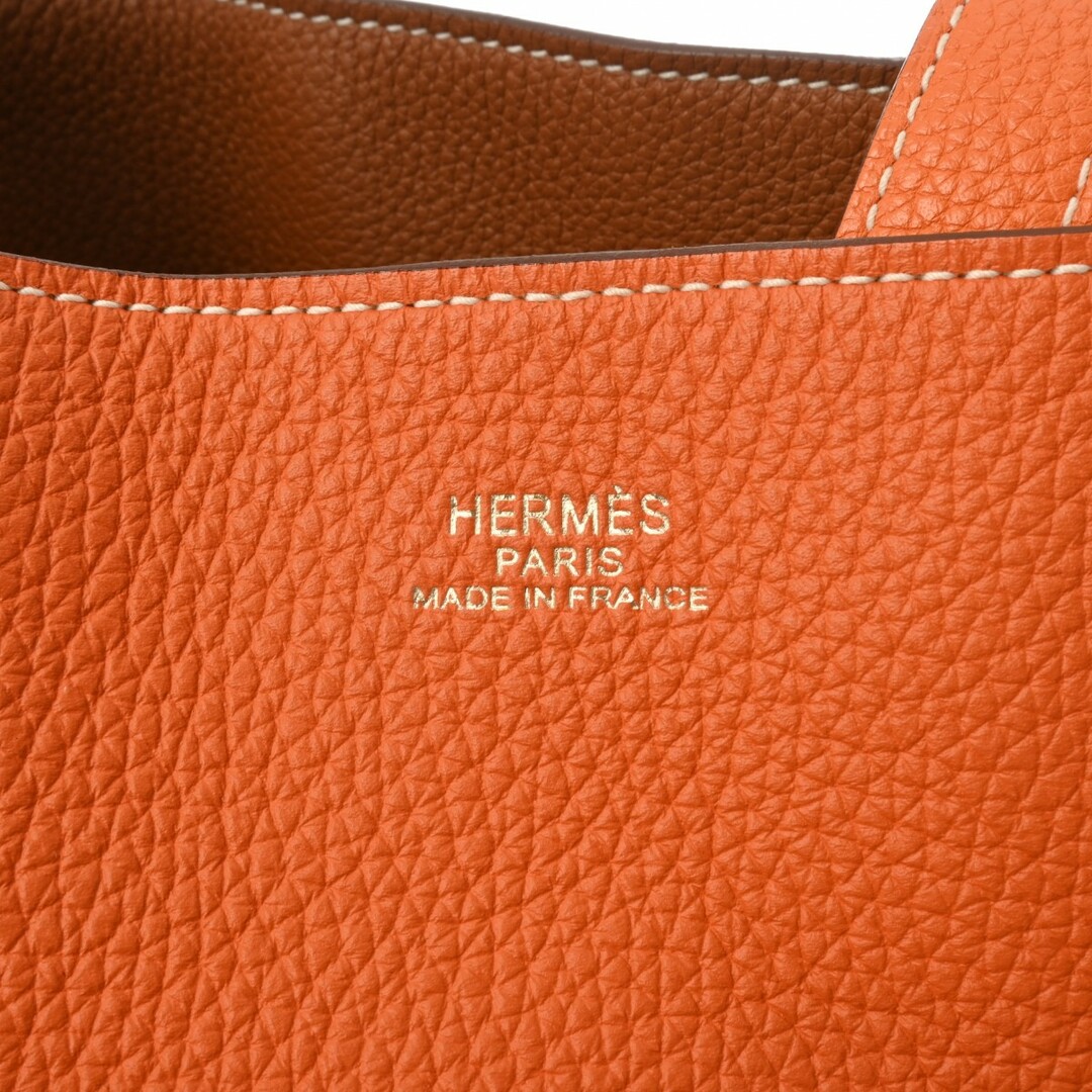 Hermes(エルメス)の中古 エルメス HERMES ユニセックス トートバッグ ゴールド/オレンジ トリヨンクレマンス レディースのバッグ(トートバッグ)の商品写真