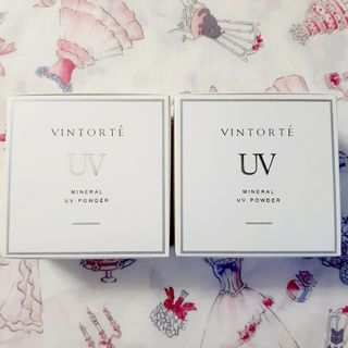 VINTORTE - ★新品未開封　ヴァントルテ　ミネラル UVパウダー 　2個セット