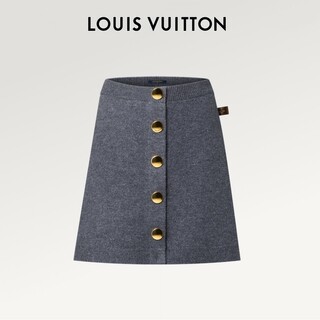 ルイヴィトン(LOUIS VUITTON)の【タグ🏷付き新品】Louis Vuitton（ルイヴィトン）ニットミニスカート(ミニスカート)