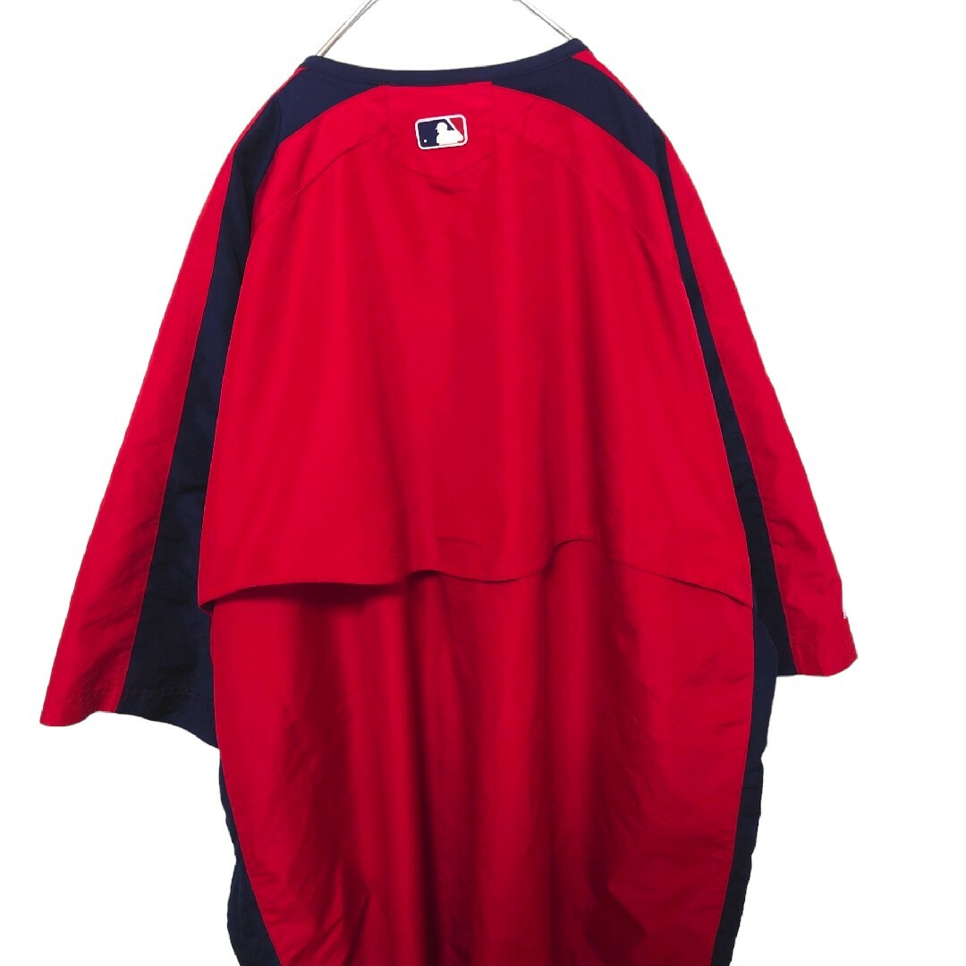 Majestic(マジェスティック)の【Majestic】MLB REDSOX ベースボールシャツ A-1870 メンズのトップス(Tシャツ/カットソー(半袖/袖なし))の商品写真