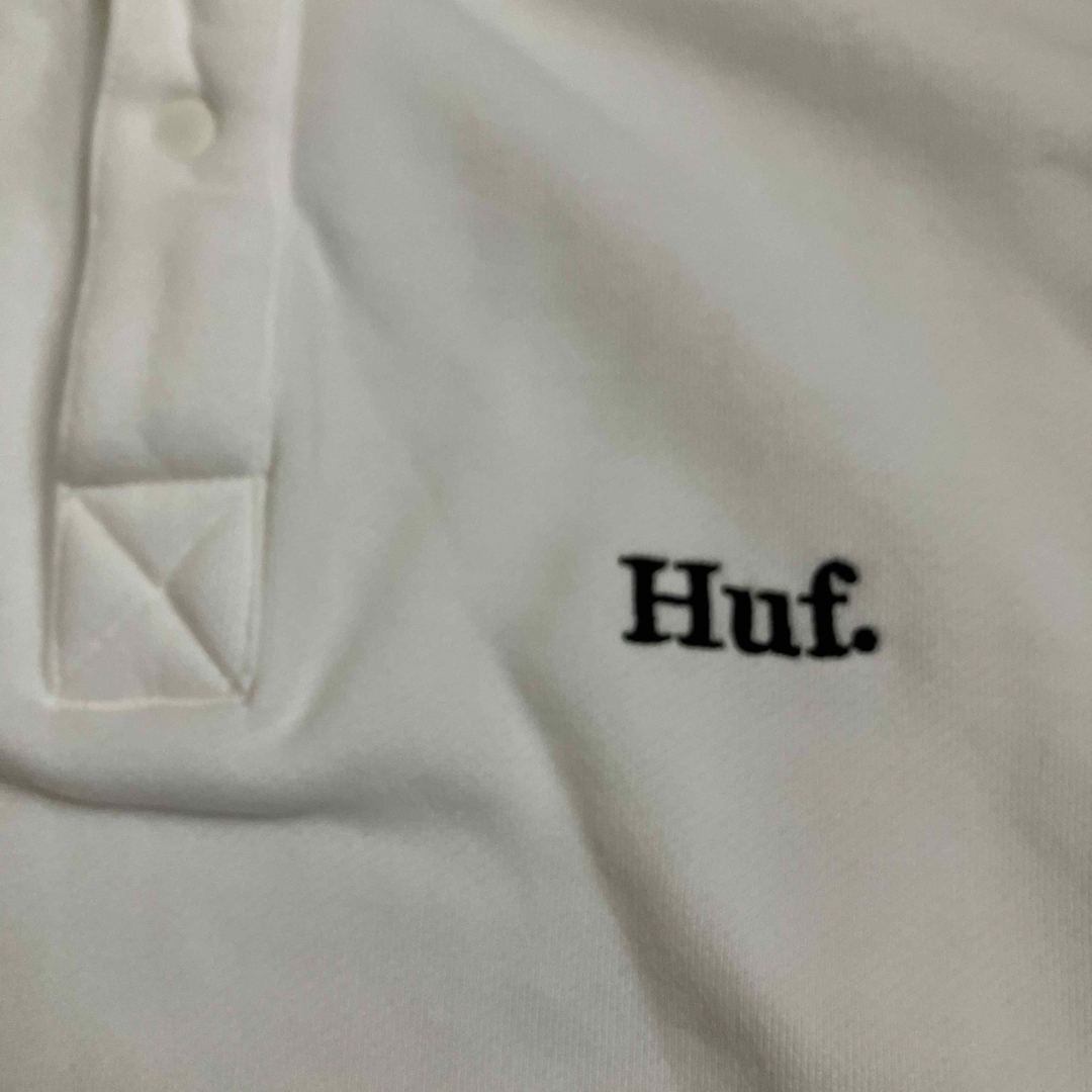 HUF(ハフ)のハフ　長袖トレーナー　白 メンズのトップス(スウェット)の商品写真