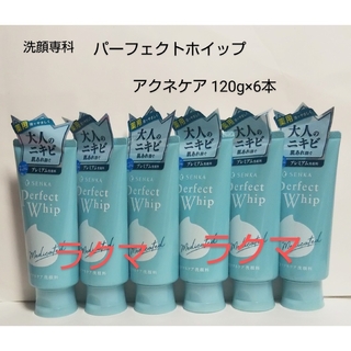 シセイドウ(SHISEIDO (資生堂))の洗顔専科 パーフェクトホイップ アクネケア 120g×6本(洗顔料)