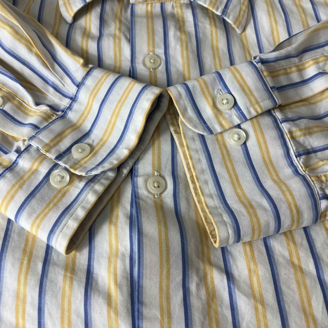 GAP(ギャップ)のGAP ギャップ マルチストライプ ロングスリーブ 長袖 ボタンダウンシャツ メンズのトップス(シャツ)の商品写真