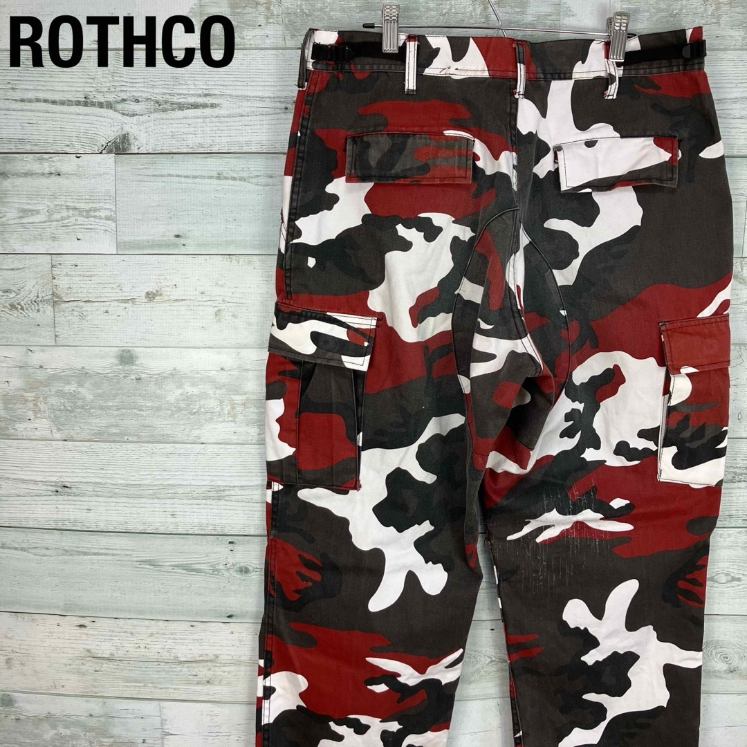 ROTHCO(ロスコ)のROTHCO ロスコ カモフラ レッドカモ BDU ボタンフライ カーゴパンツ メンズのパンツ(ワークパンツ/カーゴパンツ)の商品写真