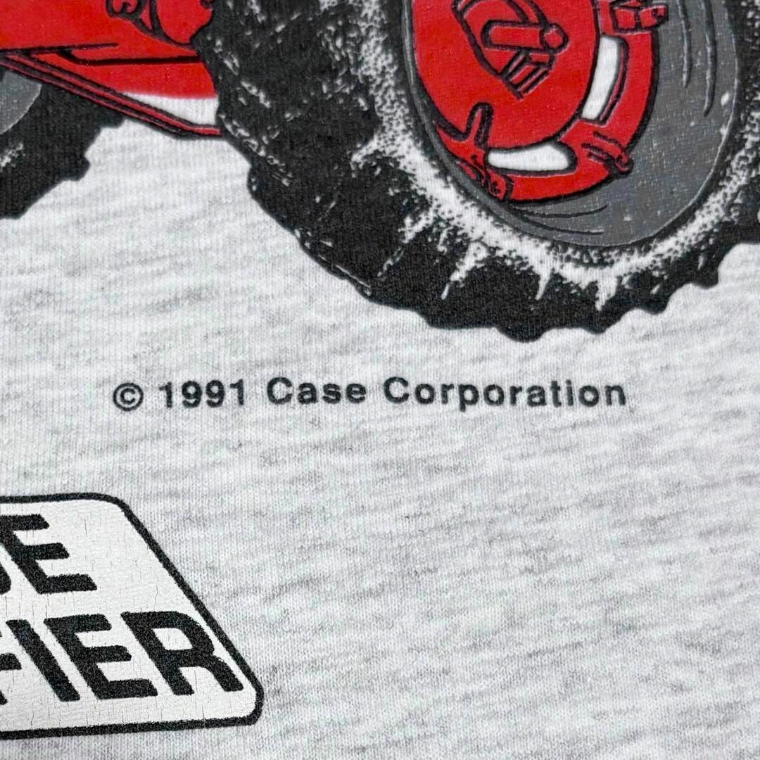 90s USA製古着　ヴィンテージ　タルテックス　企業系Tシャツ　身幅狭めの形 メンズのトップス(Tシャツ/カットソー(半袖/袖なし))の商品写真