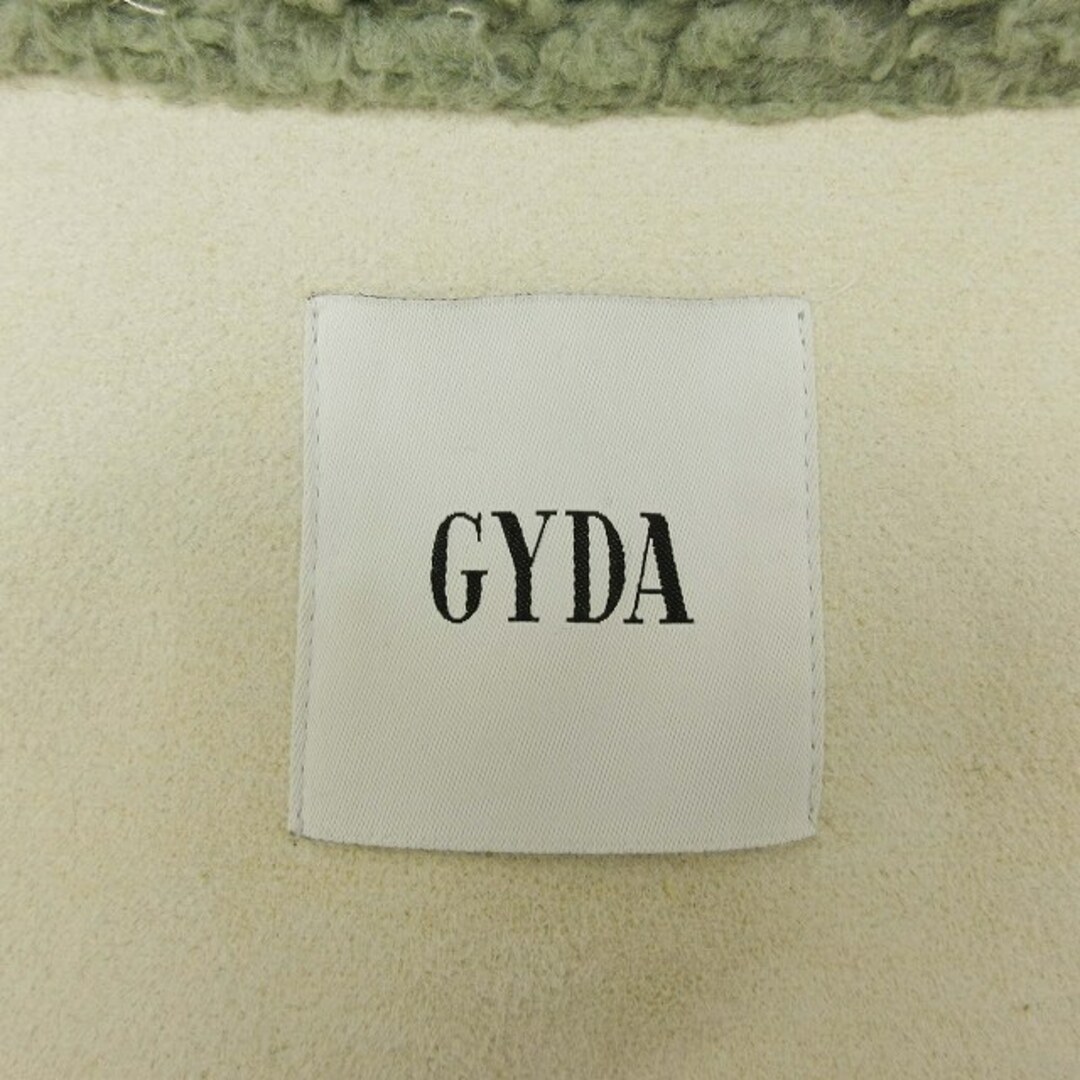 GYDA(ジェイダ)のジェイダ GYDA WIDE RIB ボア B-3 ジャケット レディースのジャケット/アウター(ブルゾン)の商品写真