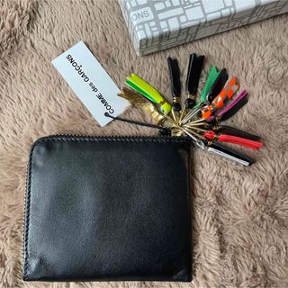 ウォレットコムデギャルソン(WALLET COMME des GARCONS)の新品・即発【comme des garcons】マルチプル　Lジップパース(財布)