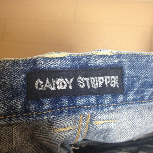 Candy Stripper(キャンディーストリッパー)のキャンディー☆パンツ レディースのパンツ(デニム/ジーンズ)の商品写真