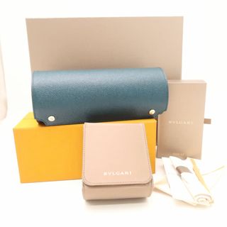 ブルガリ(BVLGARI)の未使用 BVLGARI ブルガリ ウォッチケース & クリーナー 3点 時計 ジュエリー BOX 箱 AM5653C (小物入れ)