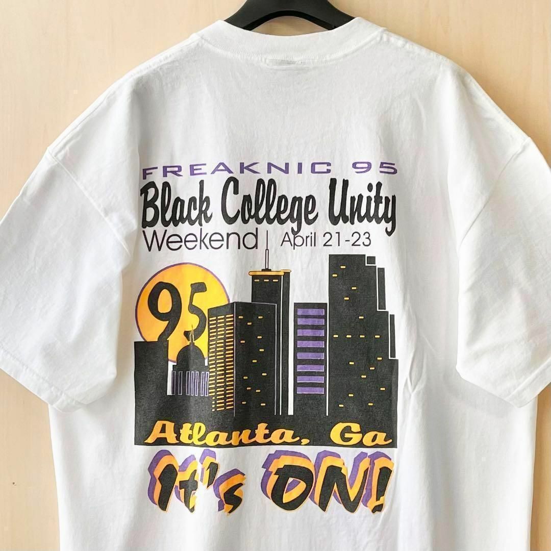 VINTAGE(ヴィンテージ)の90s USA製古着 ヴィンテージ　JCペニー　ブラックカルチャー　Tシャツ メンズのトップス(Tシャツ/カットソー(半袖/袖なし))の商品写真