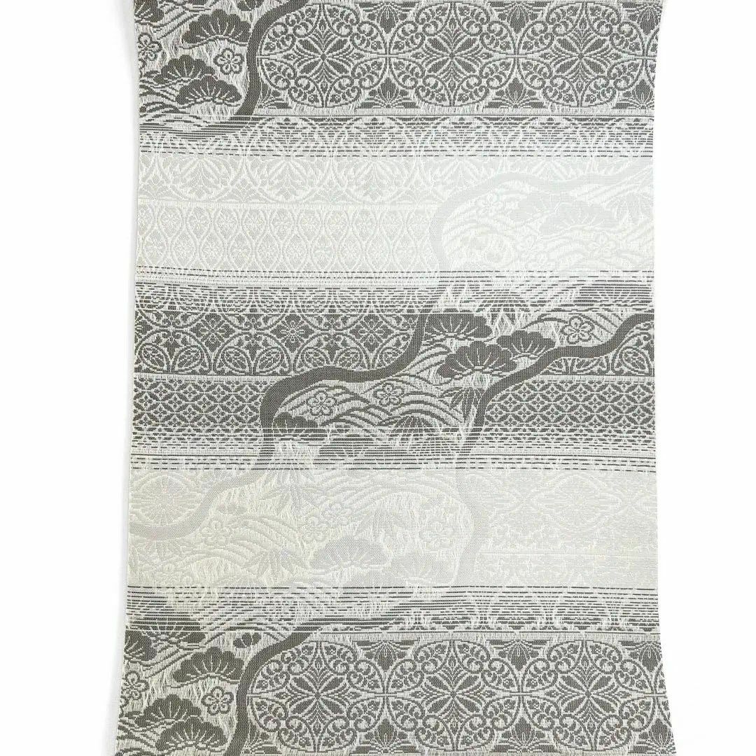 袋帯 横段模様 七宝 松 着物 042w o 袋帯 横段模様 七宝 松 着物 042w o