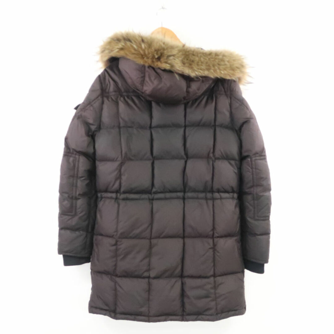 MONCLER(モンクレール)のMONCLER モンクレール AFFTON アフトン ロングダウンジャケット 1 Mサイズ相当 ポリエステル100％ ジップアップ ファー取り外し可 レディース AO1805W4  レディースのジャケット/アウター(ロングコート)の商品写真