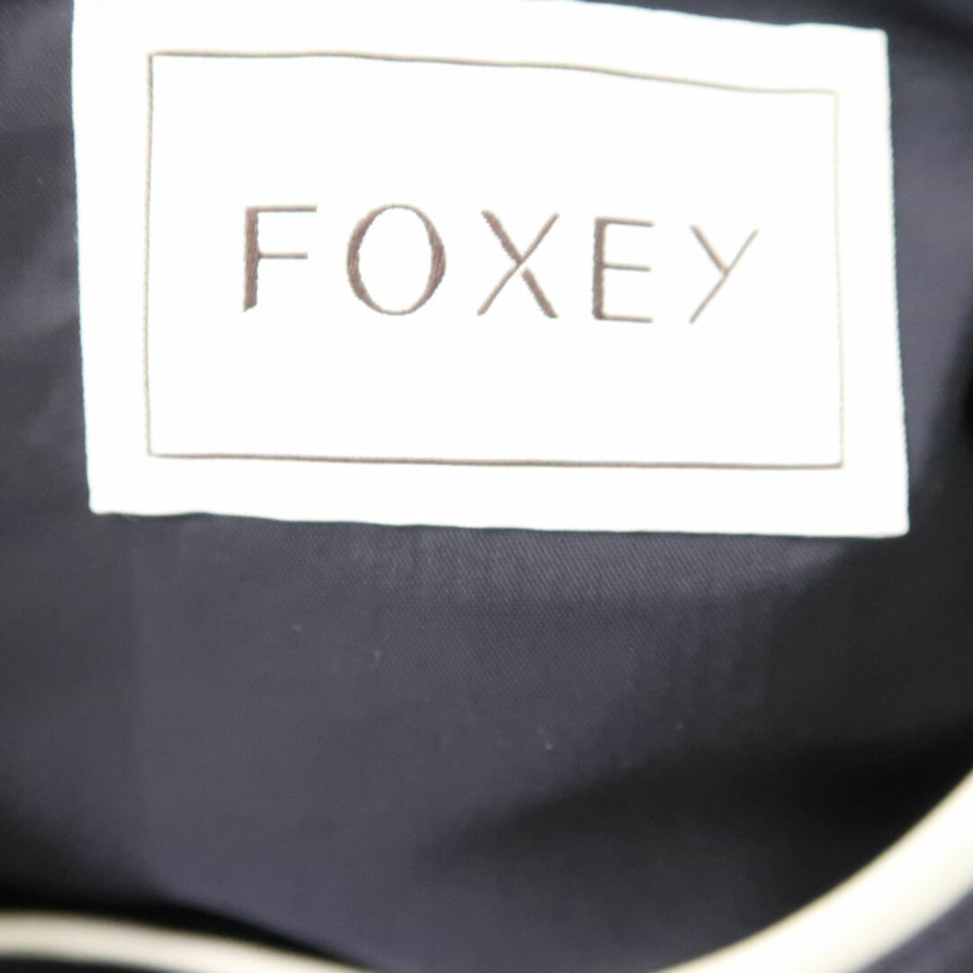 FOXEY(フォクシー)の美品 FOXEY フォクシー ワンピース M ウール 他 ノースリーブ 膝下 裾フリル レディース AT267A23  レディースのワンピース(ミニワンピース)の商品写真