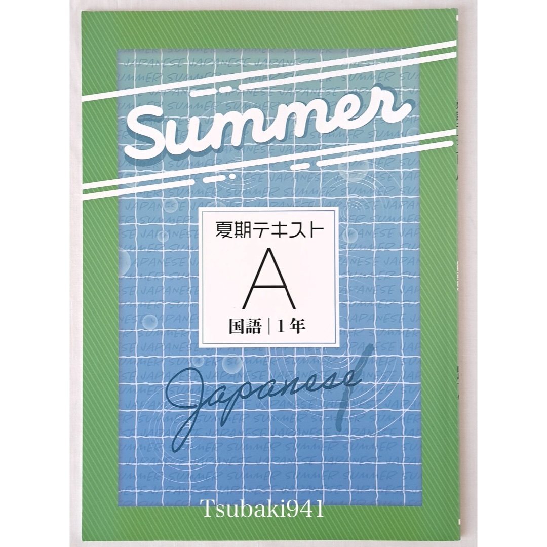 教育開発出版　夏期テキスト　国語　中学1年　A 基本編　未使用　塾専用教材① エンタメ/ホビーの本(語学/参考書)の商品写真