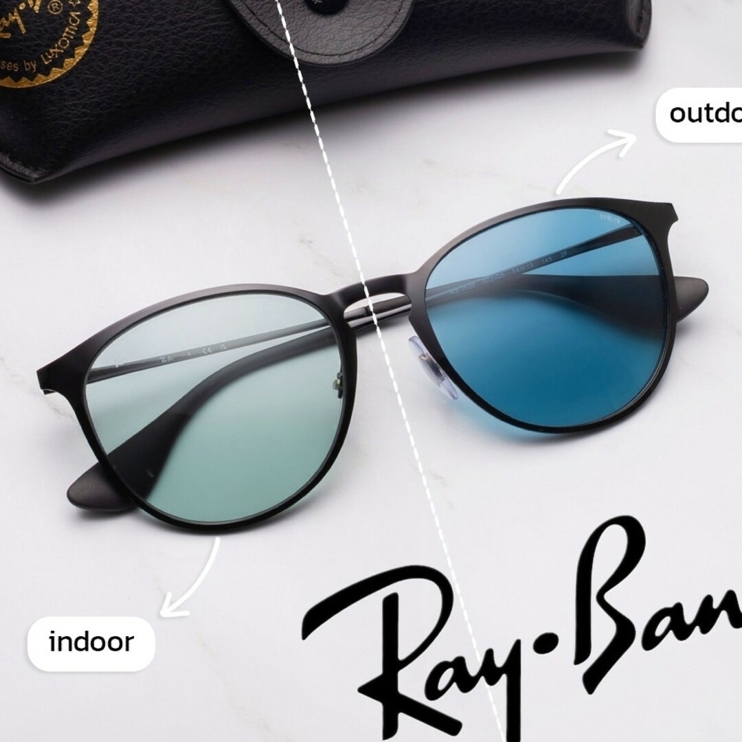 Ray-Ban(レイバン)の美品 RayBan レイバン サングラス カラーレンズ ライトカラー 人気モデル メンズのファッション小物(サングラス/メガネ)の商品写真