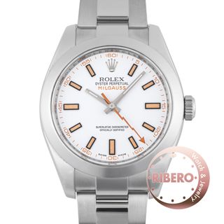 ロレックス(ROLEX)のROLEX ロレックス ミルガウス 116400 V番 生産終了モデル【中古】(腕時計(アナログ))