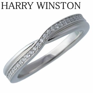 ハリーウィンストン(HARRY WINSTON)のハリーウィンストン ダイヤリング トリスト ワンロウ 11号 PT950 新品仕上げ済 HARRY WINSTON【17065】(リング(指輪))