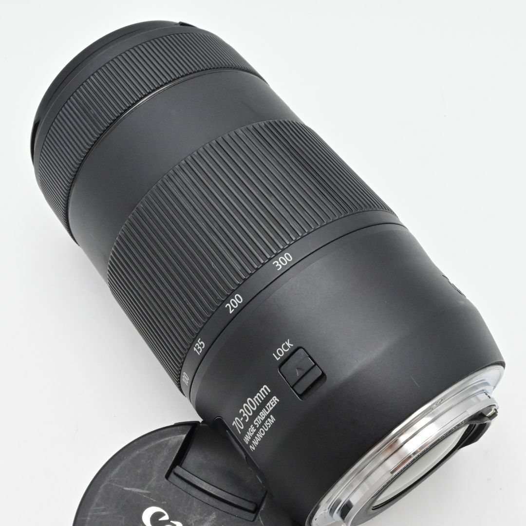 Canon 望遠ズームレンズ EFレンズ EF70-300mm F4-5.6 IS II USMフルサイズ対応 EF70-300IS2U スマホ/家電/カメラのカメラ(レンズ(ズーム))の商品写真